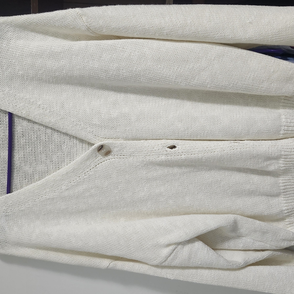 Cream Knit Cardigan